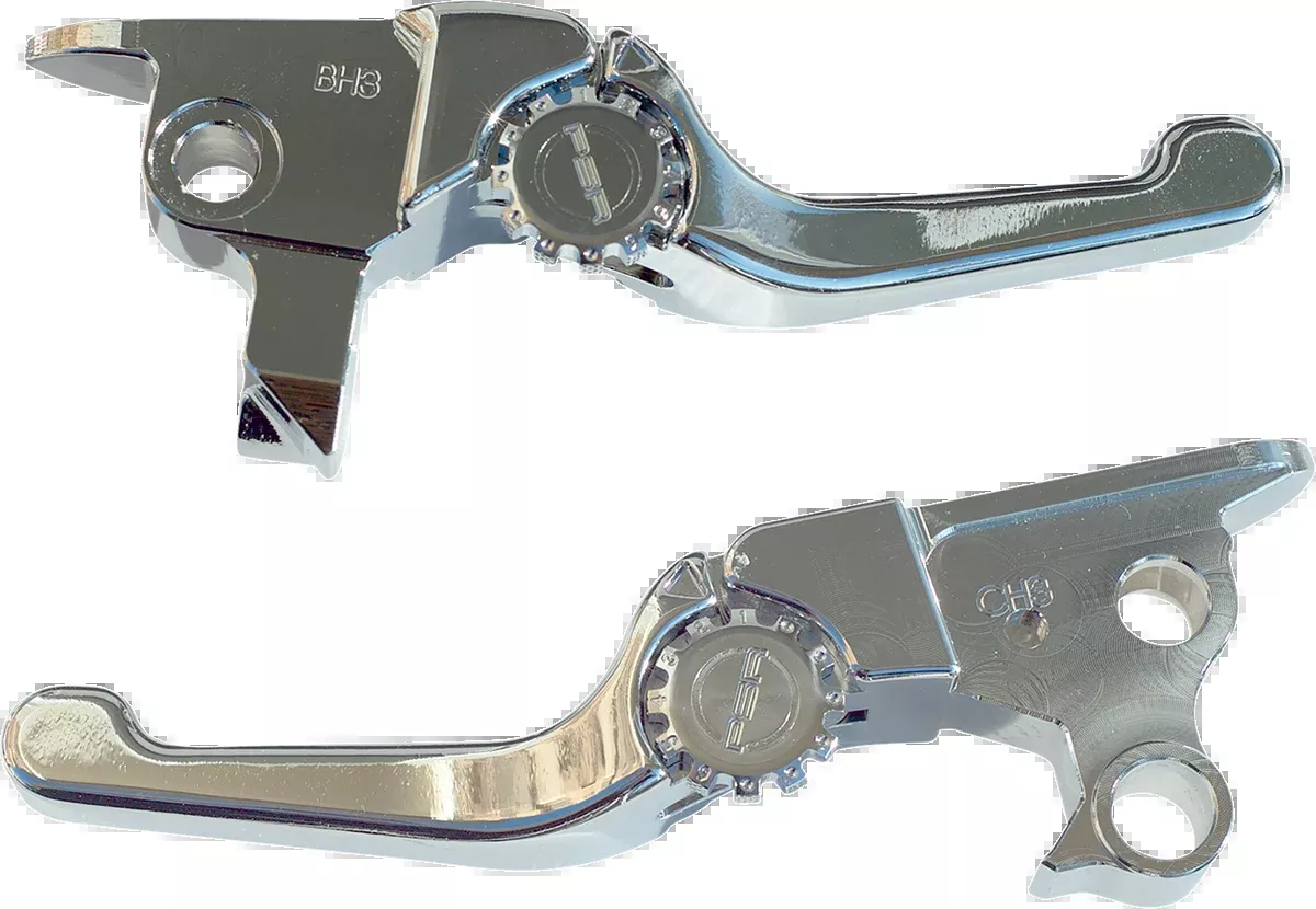 PSR Chrome Shorty Anthem Adjustable Hand Levers for 2008-2016 Touring Road Glide