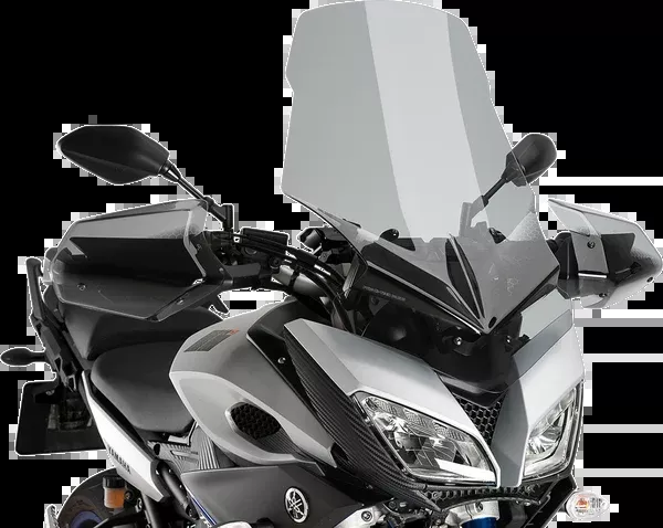 PUIG HI-Tech Parts New Generation Windscreen - 25" - Smoke - MT09
