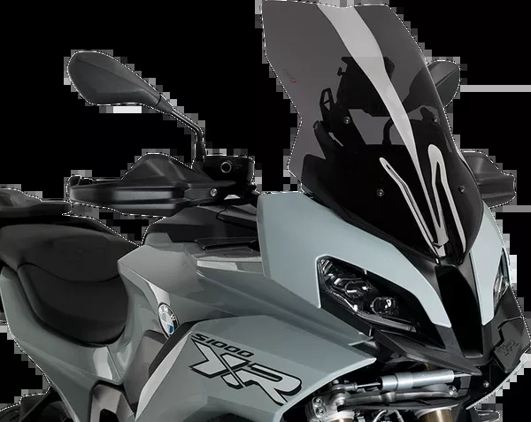 PUIG HI-Tech Parts Touring Windscreen - 22-1/4" - Dark Smoke - S 1000 XR