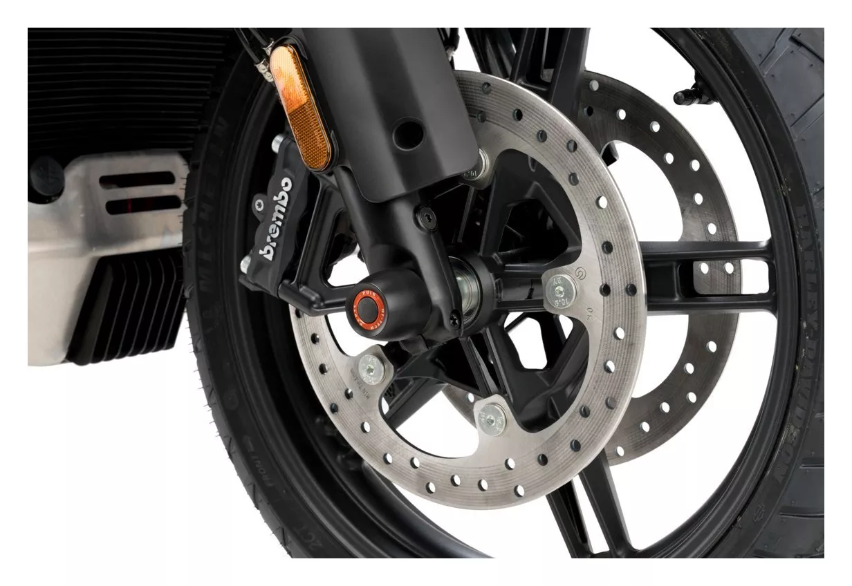 Puig PHB19 Front Axle Sliders Harley Davidson Pan America 2021-2026