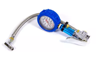 QuickCar 0-40 PSI Liquid-Filled Tire Inflator 2-1/2" Gauge 56-241