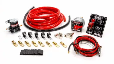 QuickCar 2-Gauge Wiring Kit with Black 50-853 Panel 50-830