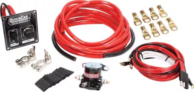 QuickCar 4 Gauge Wiring Kit without Disconnect with 50-802 Ignition Switch 50-836