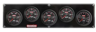 Quickcar Redline 4-1 Gauge Panel OP/WT/FP/WP with 2-5/8 Tach 69-4256