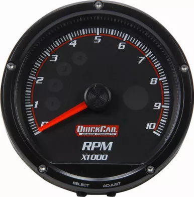 QuickCar Redline Multi-Recall Tachometer 3-Inch Black 63-002