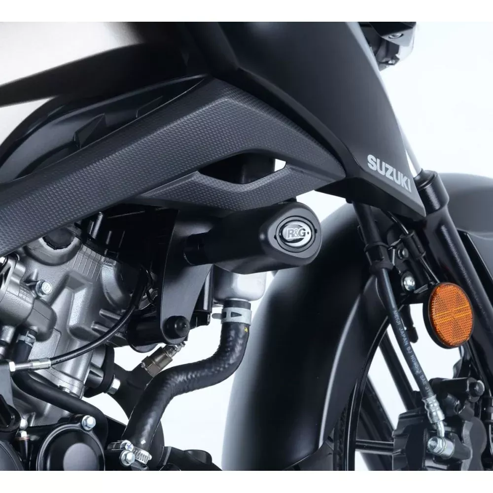 R&G Racing Black Aero Style Crash Protection Bobbins For 2017-2019 Suzuki GSX-S125