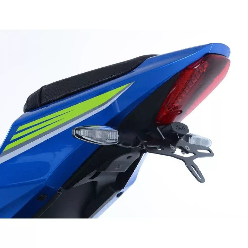 R&G Racing Black Tail Tidy License Plate Holder For 2017-2018 Suzuki GSXR1000