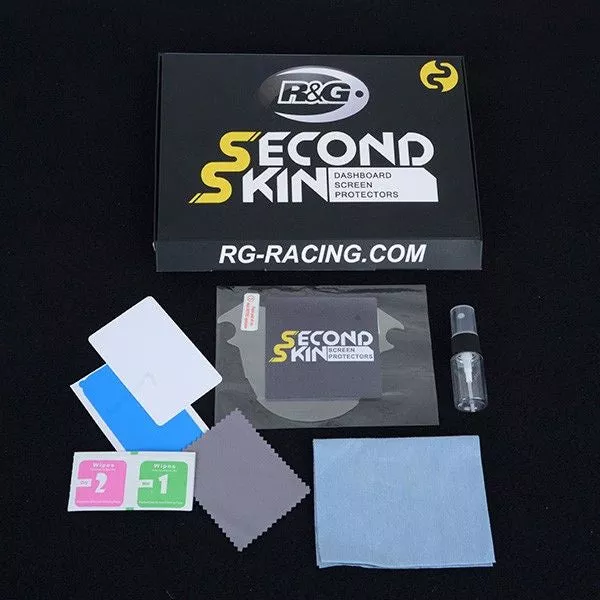 R&G Racing Clear Dashboard Screen Protector Kit For 2021-2024 Triumph Speed Triple 1200 RS