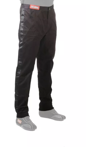 Racequip Black Pants Kids Single Layer Large Black Trim 1970095