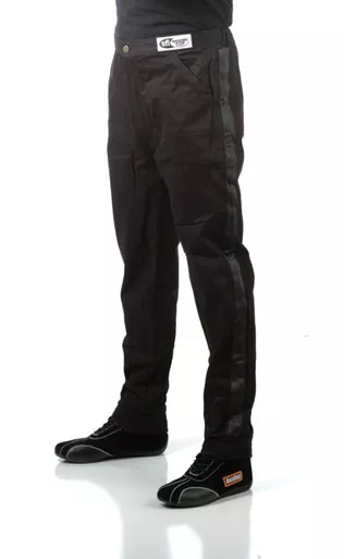 Racequip Black Pants Single Layer Medium 112003