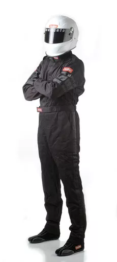 Racequip Black Suit Single Layer XX-Large 110007