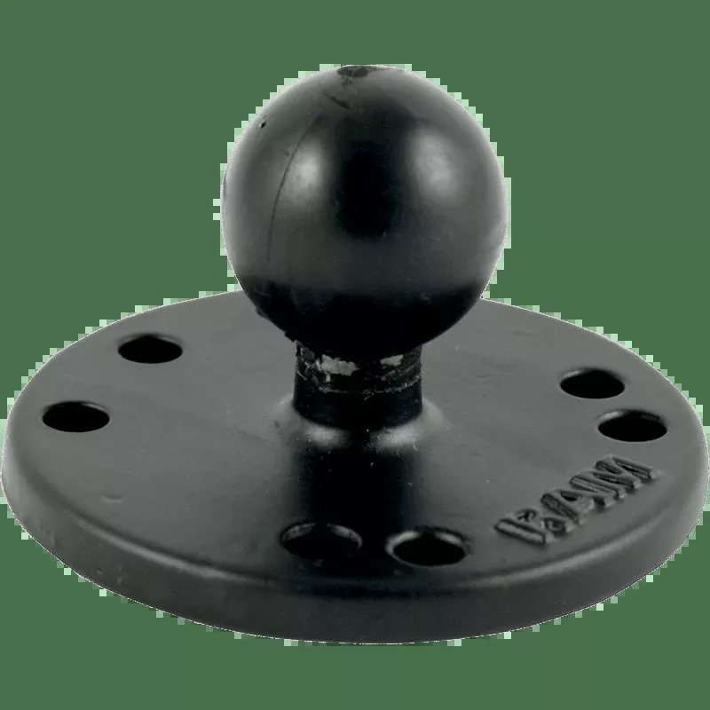 RAM Mounts Round Plate With Ball (RAM-B-202)