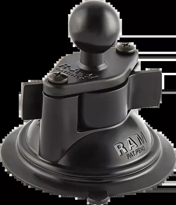 RAM Mounts Suction Cup Base - 1" - Ball Mount