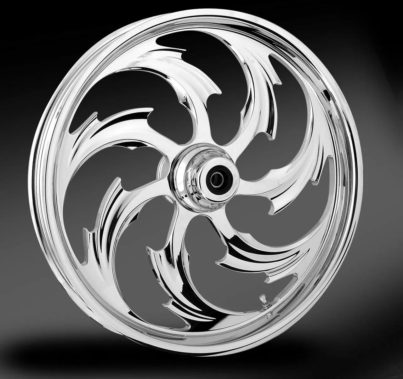RC Components Assault Chrome Wheel for Harley Davidson Models (Choose Options)