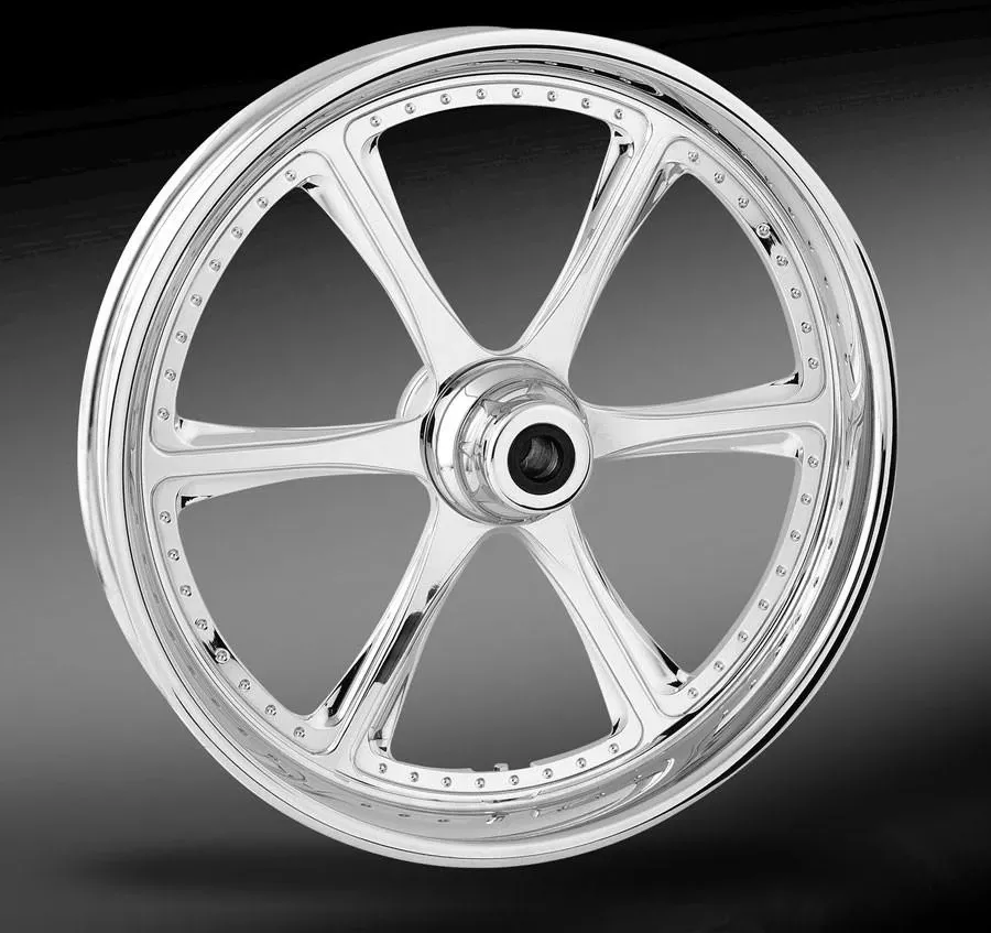RC Components Prowler Chrome Wheel for Harley Davidson Models (Choose Options)