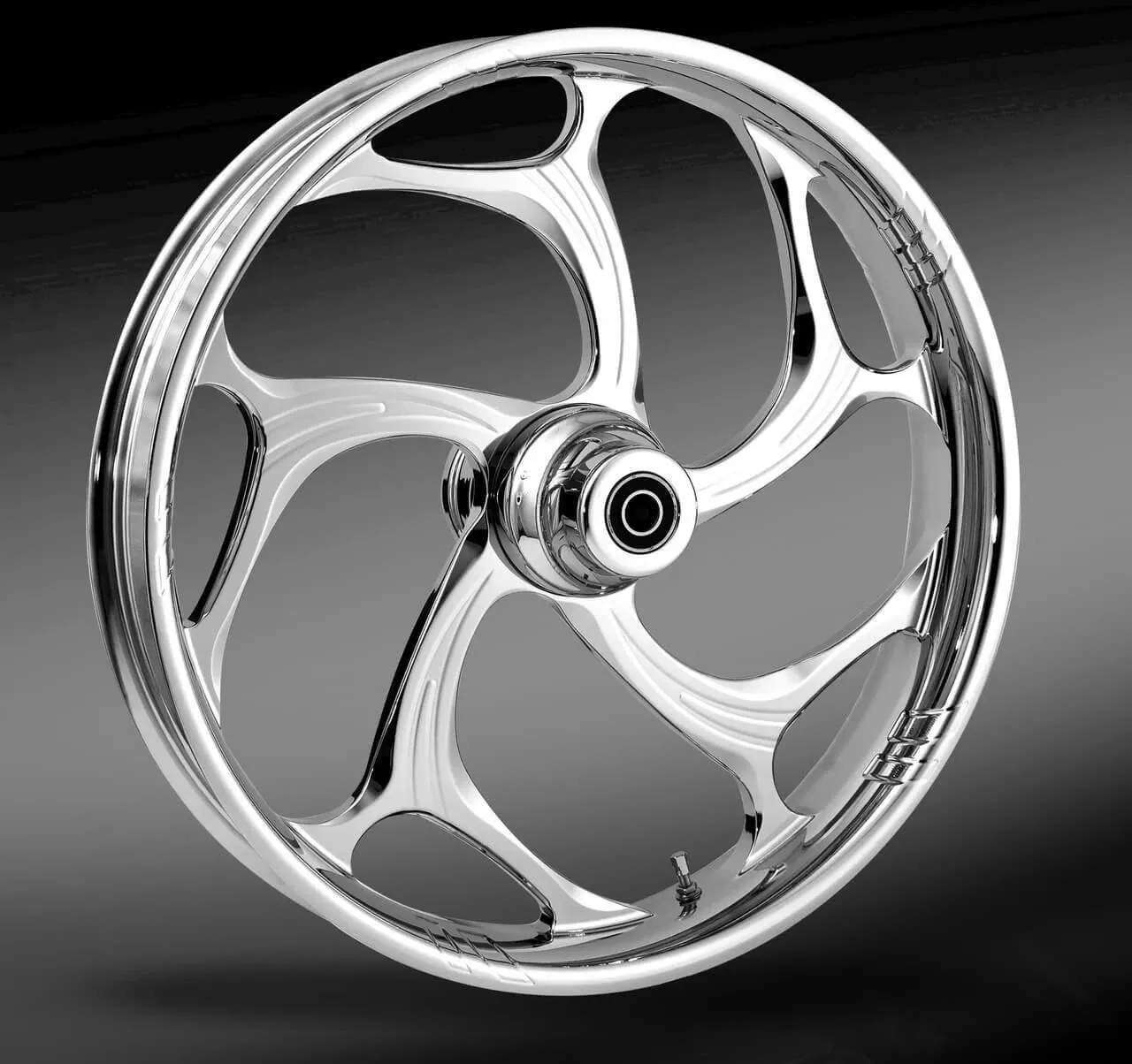 RC Components Torsion Chrome Wheel for Harley Davidson Models (Choose Options)