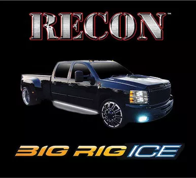 Recon 26414X 62" Big Rig Ice Side Mounted LED Light Bar Kit Amber/White