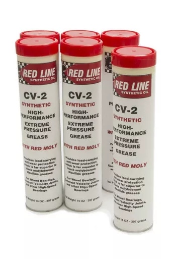 Redline CV-2 Synthetic Grease Cartridge Case/6-14oz 80402 CASE/6