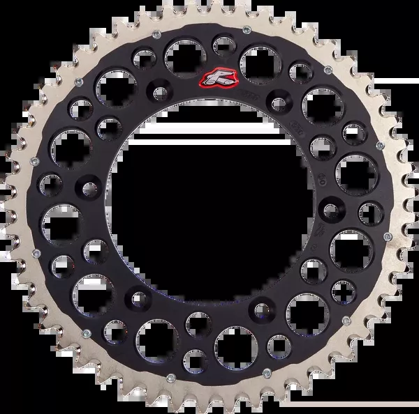 Renthal Twinring™ Rear Sprocket – 50 Tooth – Black – Honda/Yamaha
