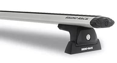 Rhino-Rack USA JA6177 Vortex RLT600 Roof Rack 2 Silver 50 Bars 4 Legs 1260mm