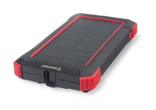 RidePower Portable Solar Power Bank With Wireless Charging