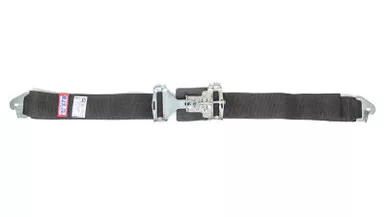 RJS 3in Lap Belts W/Snap End Black 15002001