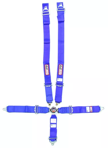 RJS 5pt Harness System Q/R Blue Ind Wrap 3in Sub 1034903