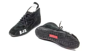 RJS Redline Shoe Mid-Top Black Size 5 SFI-5 500020151
