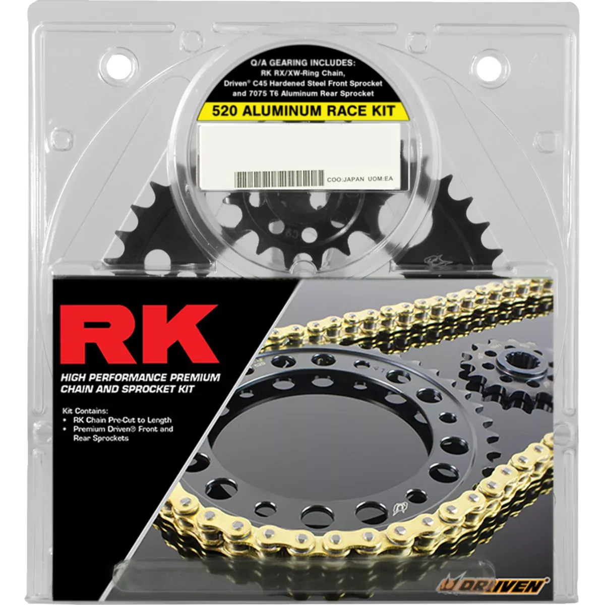 Rk Chain And Sprocket Kit - 3076-118DGX Suzuki 750 2011-2024