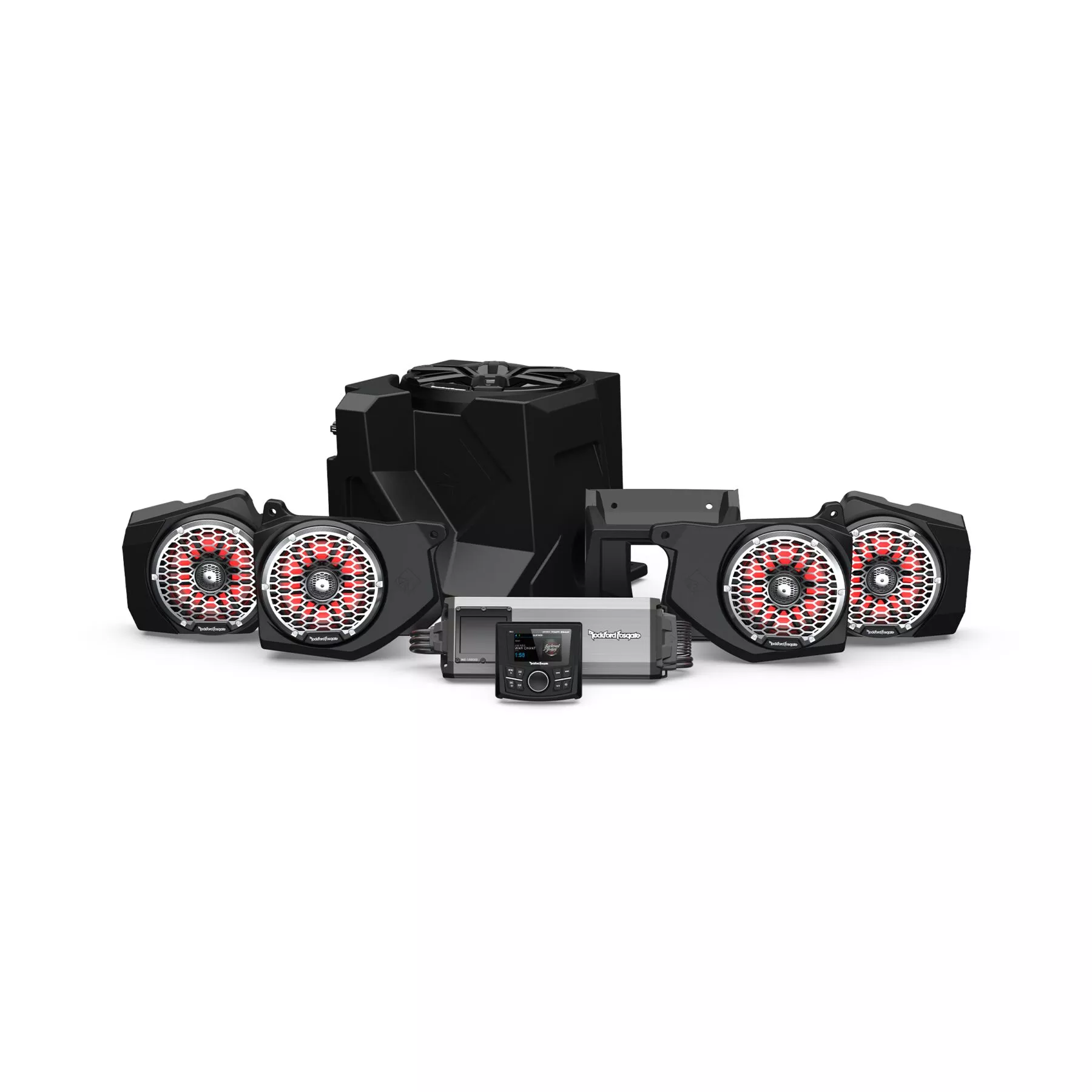 Rockford Fosgate Gen-2 Stage 6 Audio System Polaris Ranger 2018-2026