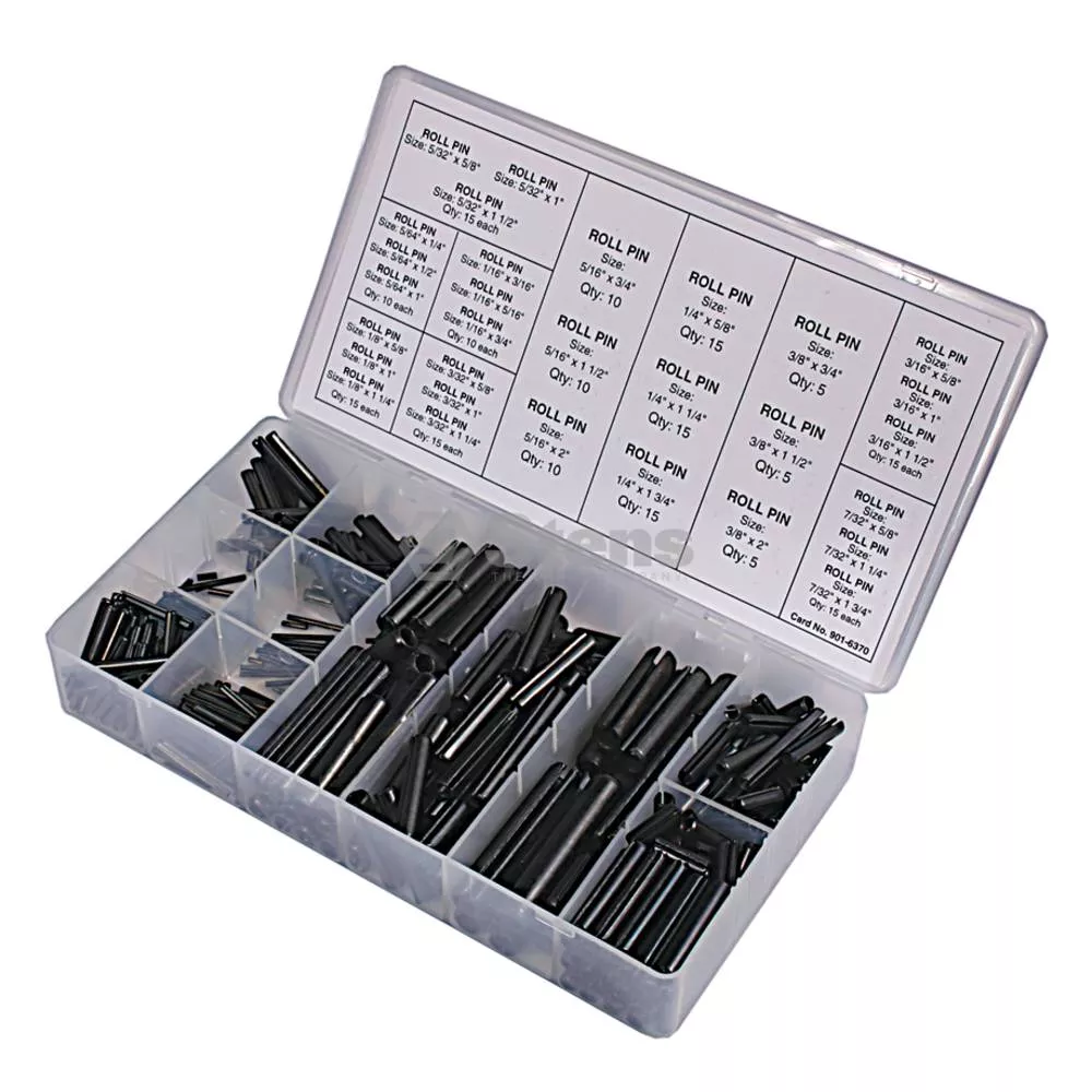 Roll Pin Kit - 375 Piece Kit
