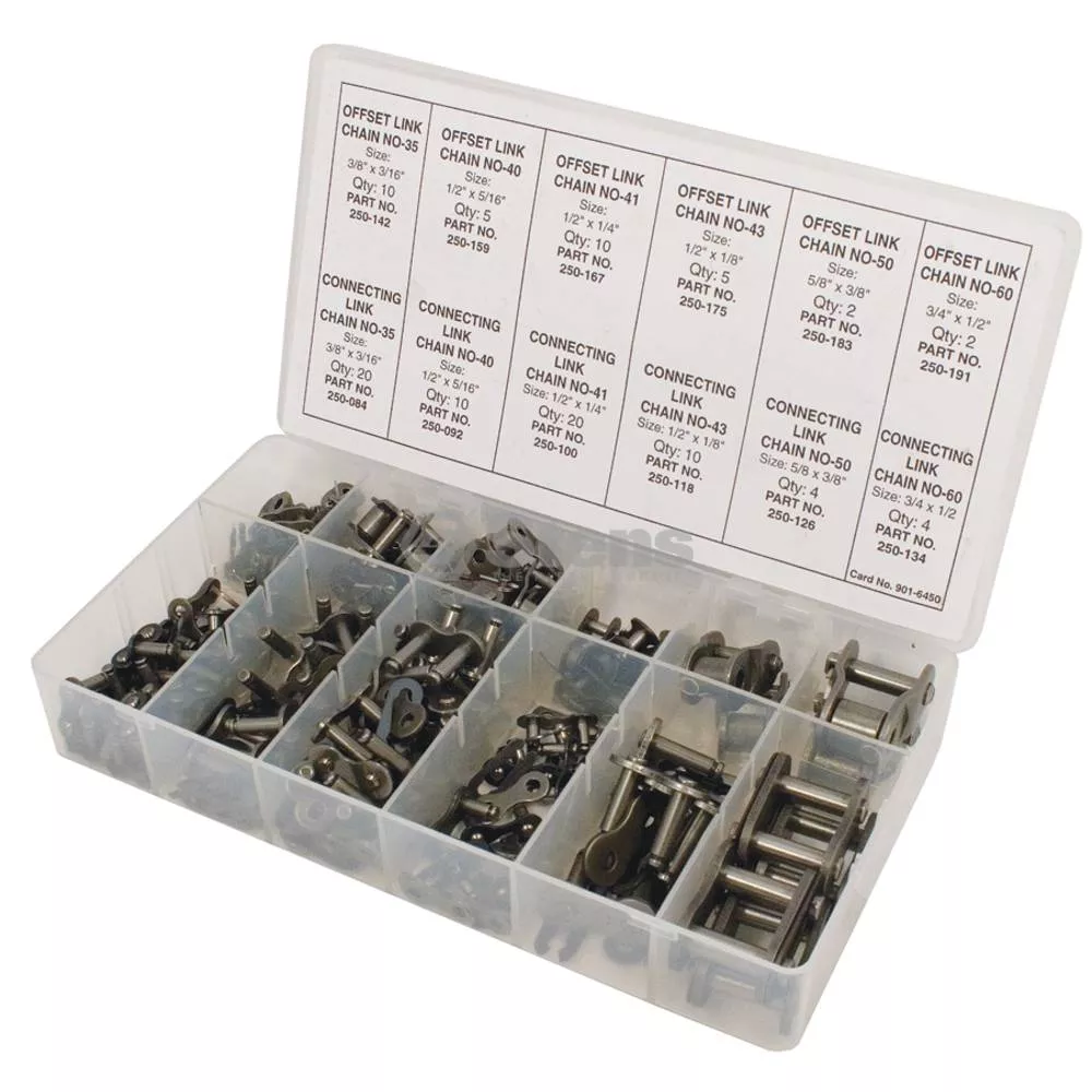 Roller Chain Kit - 102 Piece Kit