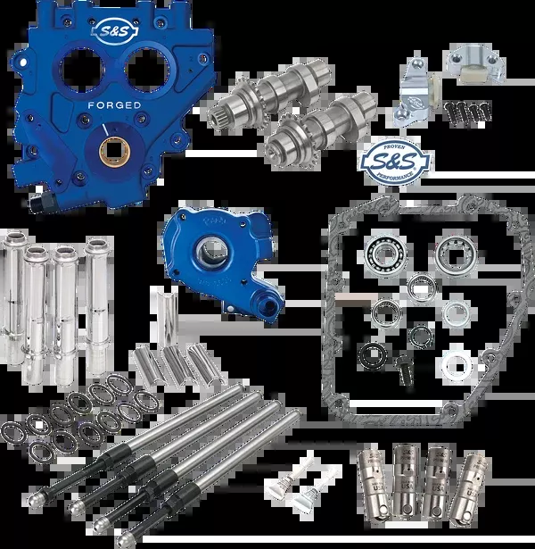 S&S Cycle Cam Chest With Plate Kit - 509C Standard Cams - Twin Cam