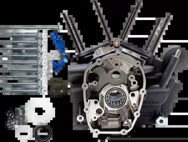 S&S Cycle Engine Case – MK-Series – Performance Replacement – M8 Touring