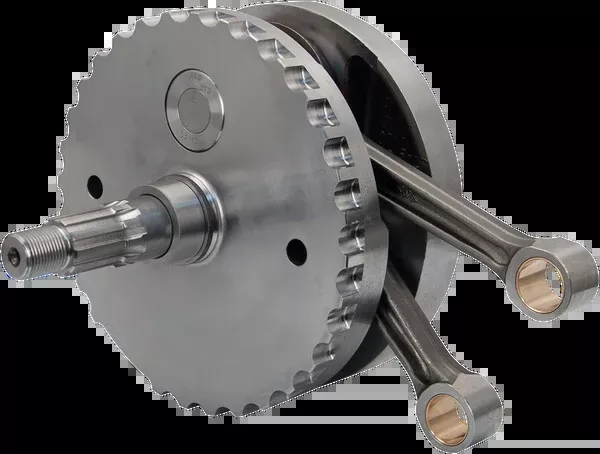 S&S Cycle Flywheel Assembly – 4.00″ – With Sprocket Bearing Race – 88″/95″/100″ Twin Cam “A” ’03-’06