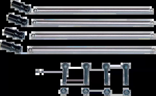 S&S Cycle Non-Adjustable Pushrod Kit – Conversion W/Adjustable Lifter Adapters – Big Twin