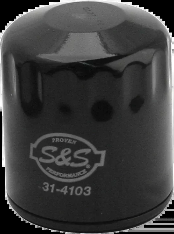 S&S Cycle Oil Filter – Black