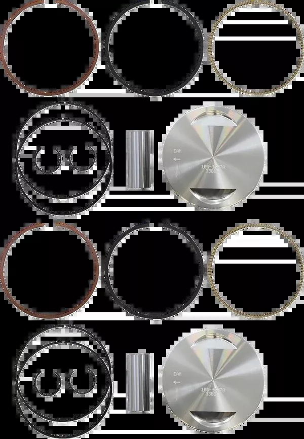 S&S Cycle Piston Kit – For 106″ Big Bore Kit – 3.927″ – Standard