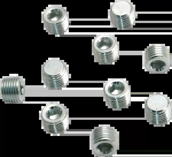 S&S Cycle Plug – 1/8″ NPT – 10 Pack