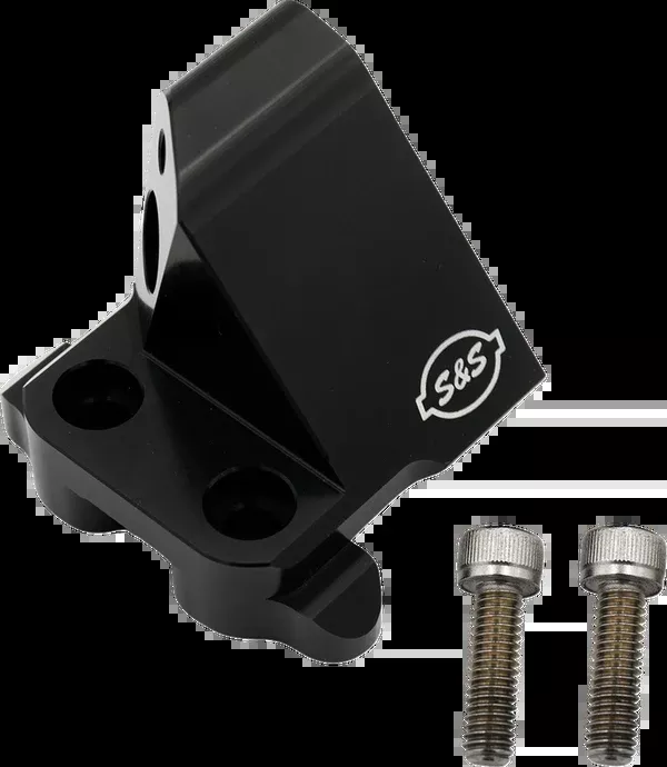 S&S Cycle Replacement Fuel Rail Kit – Black – M8 Softail