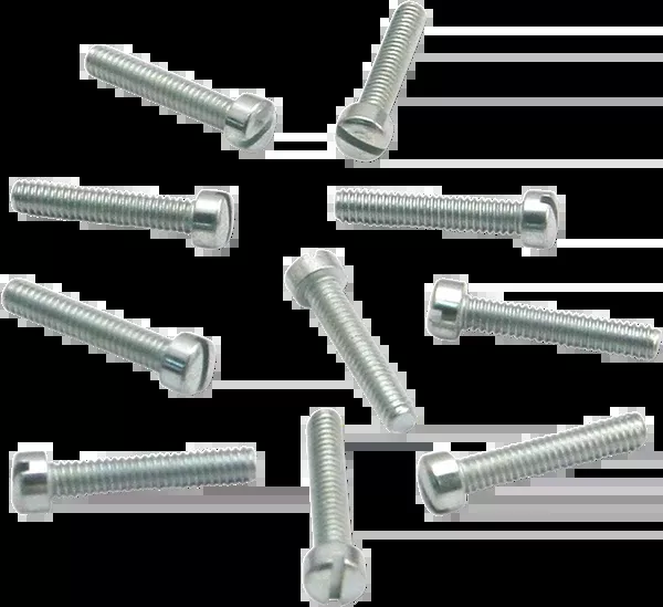 S&S Cycle Slotted Flat Head Screws – 10-Pack