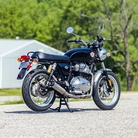 S&S Qualifier 2-1 Race Only Exhaust System Stainless Steel Royal Enfield 650 19-20