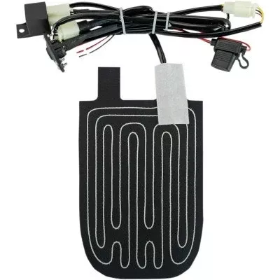 Saddlemen 13296C Motorcycle Seat Heater Waterproof Universal Fit Small