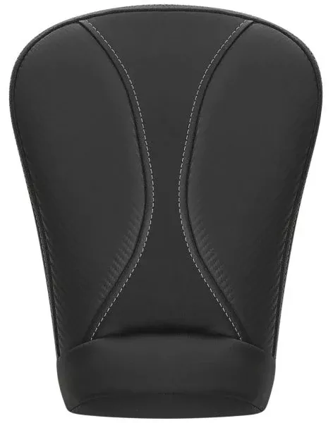 Saddlemen Black Dominator Extended Reach Pillion Pad Harley Touring 08-23