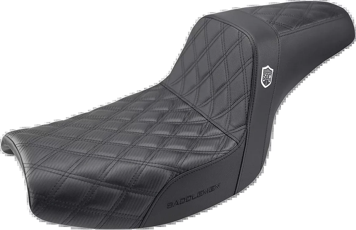 Saddlemen Black Gel SDC Performance Gripper Seat 2006-2017 Harley Dyna Low Rider