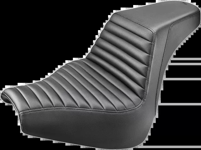 Saddlemen Black Tuck & Roll Step Up Seat for 2018-2021 Harley Softail FXBR FXBRS
