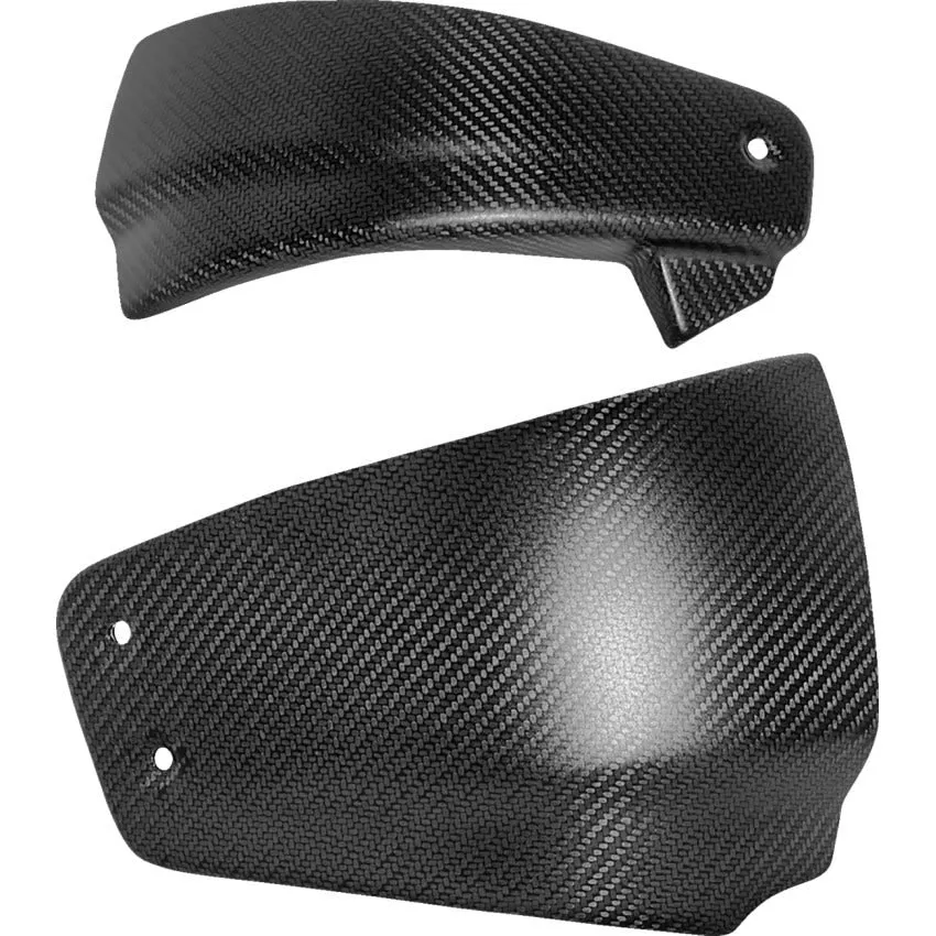 Saddlemen Carbon Fiber Matte Black Side Covers for Harley 18-24 Softail Models