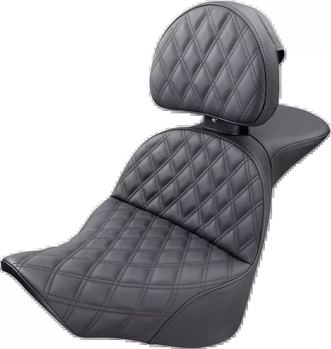 Saddlemen Explorer Lattice Seat & Backrest 2018-2025 Harley Softail FLFB FXBR