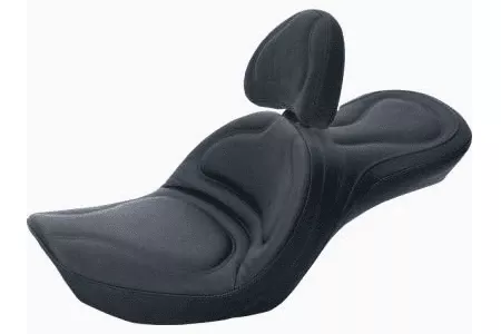 Saddlemen Explorer Seat for '06-17 Dyna Glide -With Driver Backrest