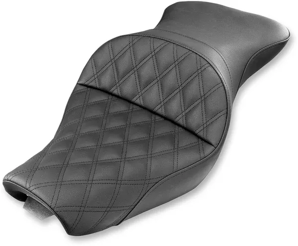 Saddlemen Explorer Seat – Lattice Stitched – 4.5 Gallon Tanks – XL ’04-’20